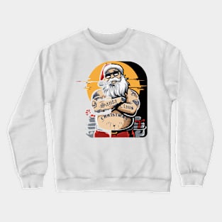 Cool Santa Christmas Crewneck Sweatshirt